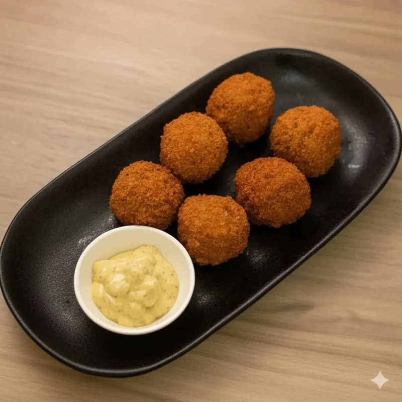 Vegetarische Bitterballen (6 stuks)